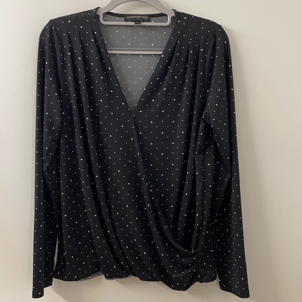 Banana Republic Front Wrap Blouse